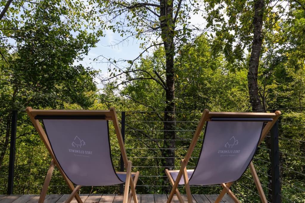 Tree Elements Treehouse Retreat Apartment Slunj Exterior photo